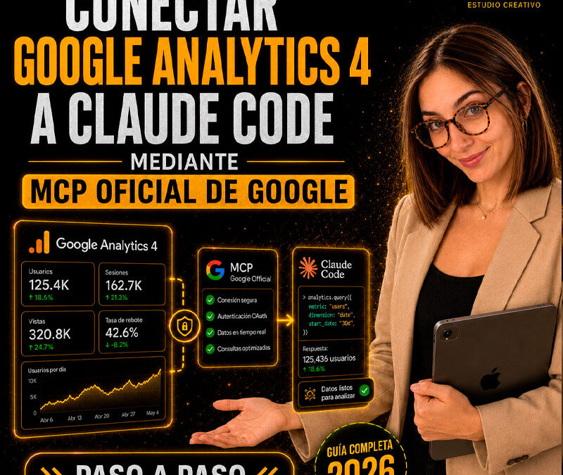 Conectar Google Analytics 4 a Claude Code mediante MCP oficial de Google