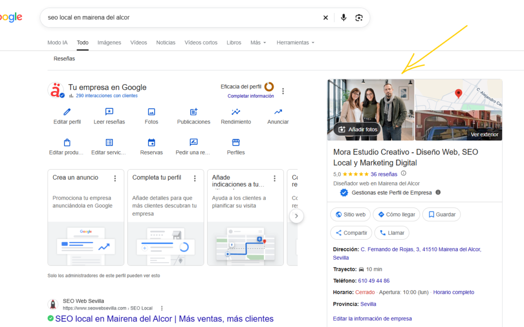 Optimizar la ficha de Google Business Profile, LA BIBLIA 2027